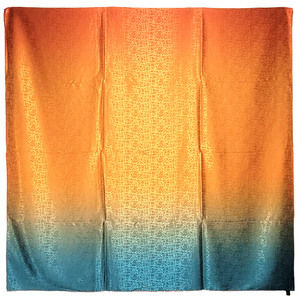 NWT Double Sided Silk Scarf 52"x52" Large Square Shawl Wrap XiangYunSha 3604